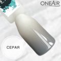 Профессиональная краска для аэрографии на ногтях OneAir типса Серая