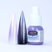 краска для аэрографии на ногтях OneAir nail airbrush paint аметист