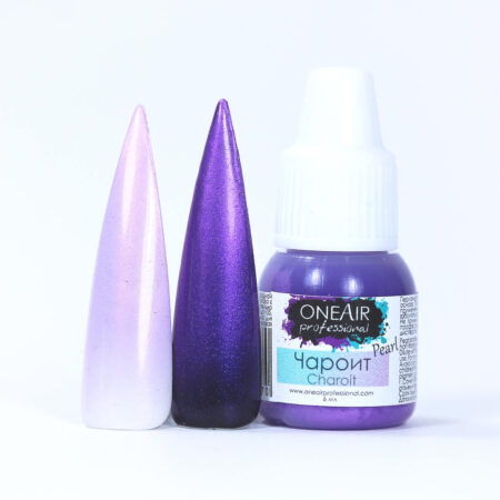 краска для аэрографии на ногтях OneAir nail airbrush paint чароит