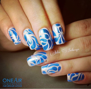 аэрография на ногтях, OneAir, One Air, студия OneAir, обучение OneAir, школа OneAir, , курсы аэрографии на ногтях OneAir, фото аэрография на ногтях, краски для аэрографии на ногтях OneAir    